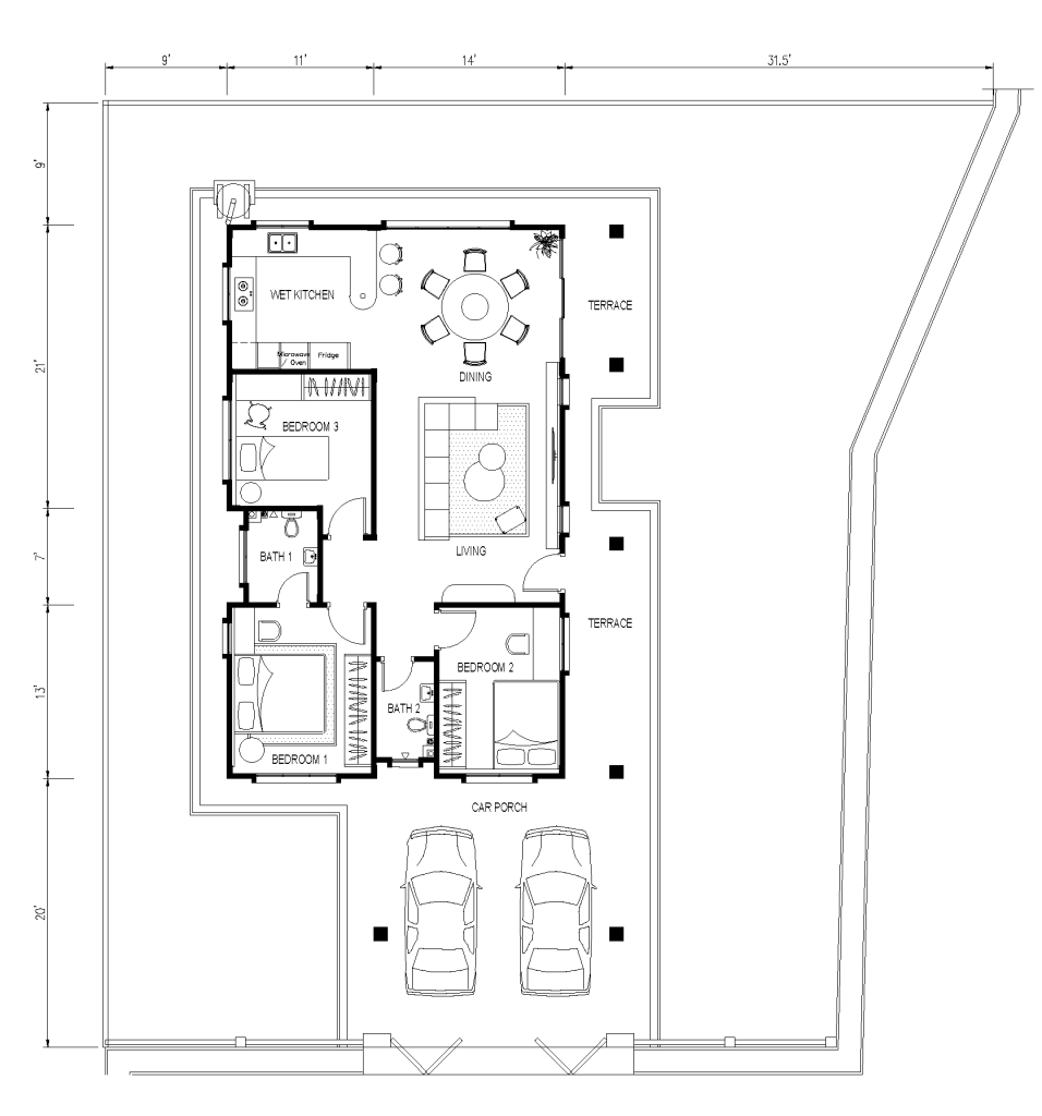 Bungalow | Serai Residensi